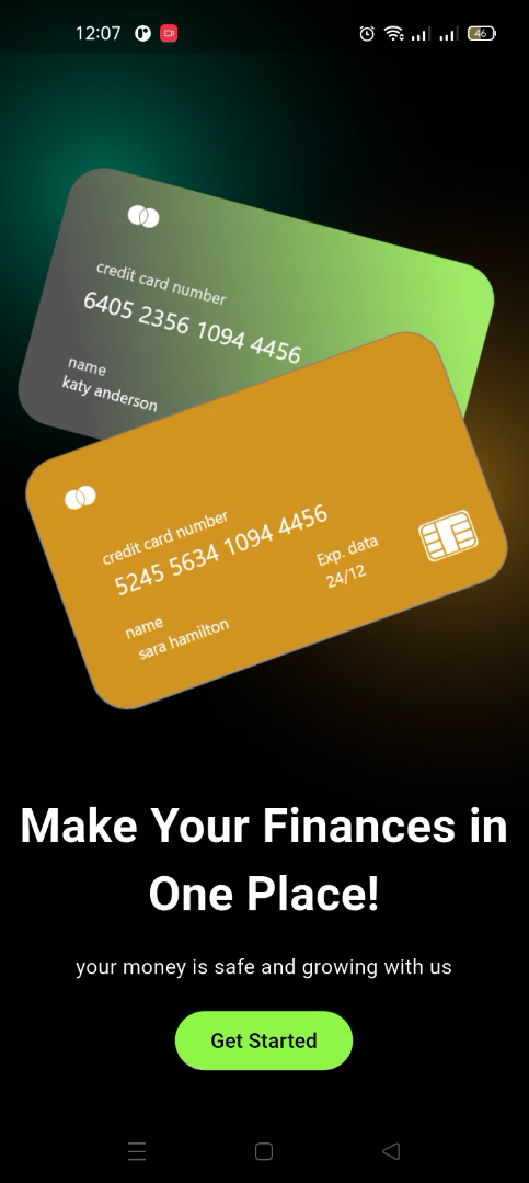 2 واجهة التطبيق الرئيسي