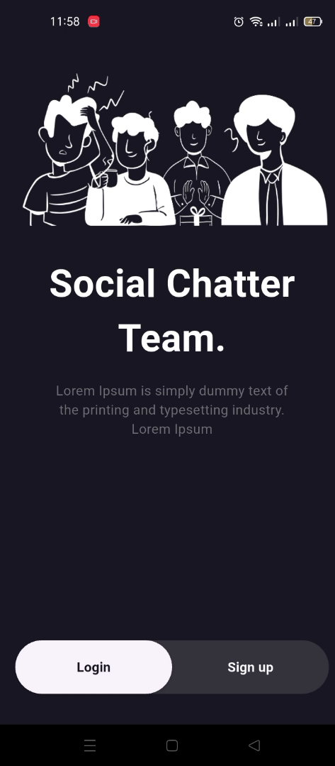 1 واجهة التطبيق الرئيسي